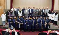 جشن فارغ‌التحصیلی دستیاران زنان و زایمان در مرکز آموزشی درمانی حمایت مادران شهید اکبرآبادی
